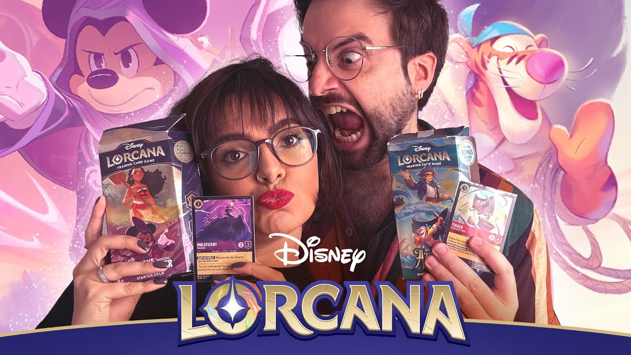 Jogando e explicando Lorcana em uma partida!