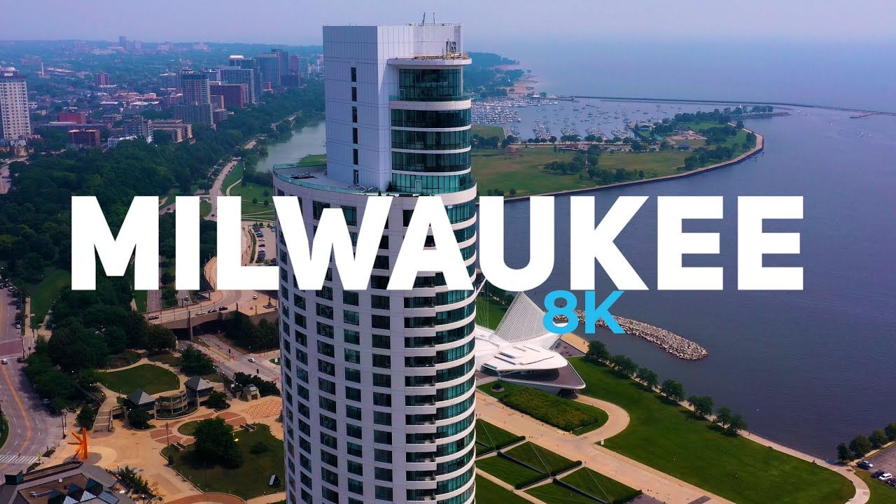 Milwaukee Wisconsin 8K by drone
