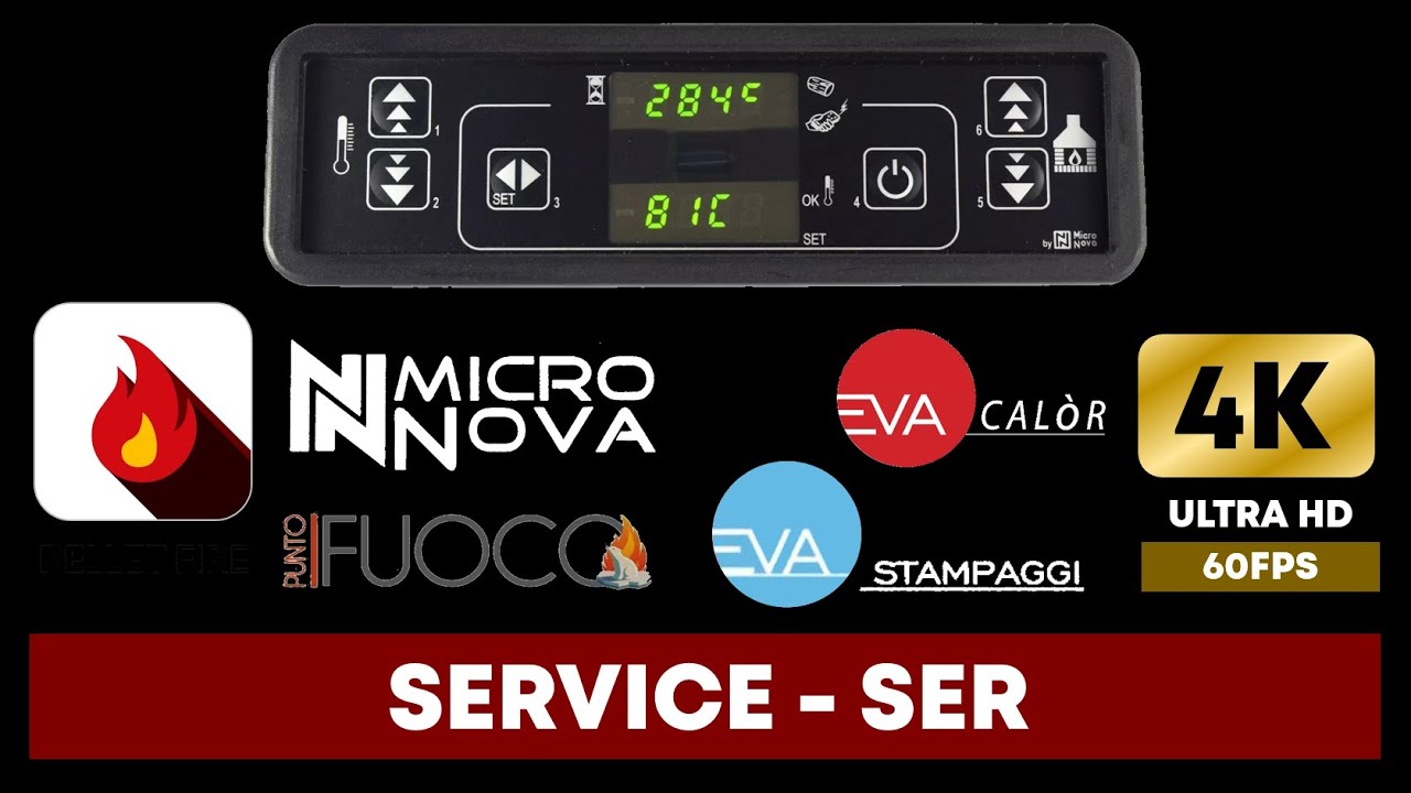 [TUTORIAL 2024] SERVICE - SER sul display a 6 tasti di EVA CALOR