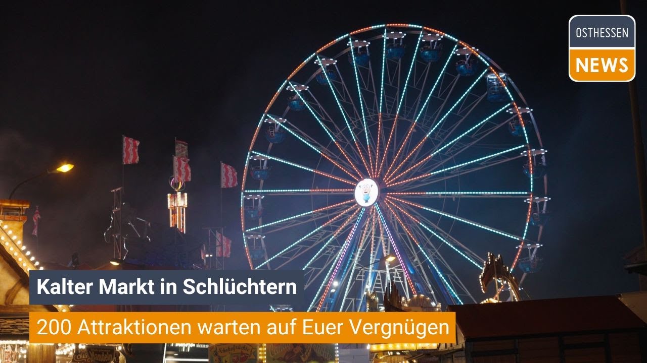 SCHLÜCHTERN: Eröffnung Kalter Markt