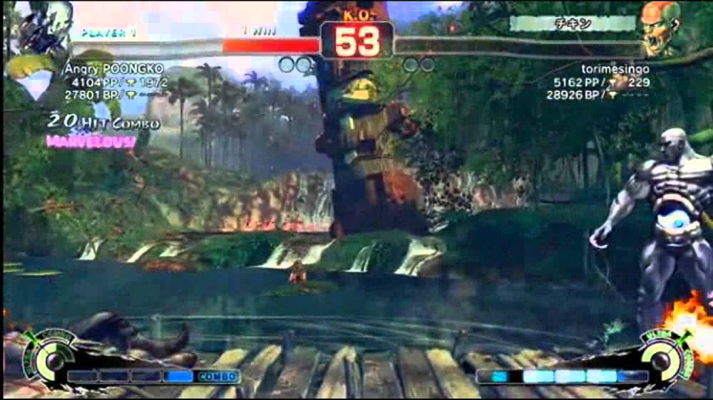 POONGKO (Seth) vs Torimeshi (Dhalsim)  - AE 2012 Matches