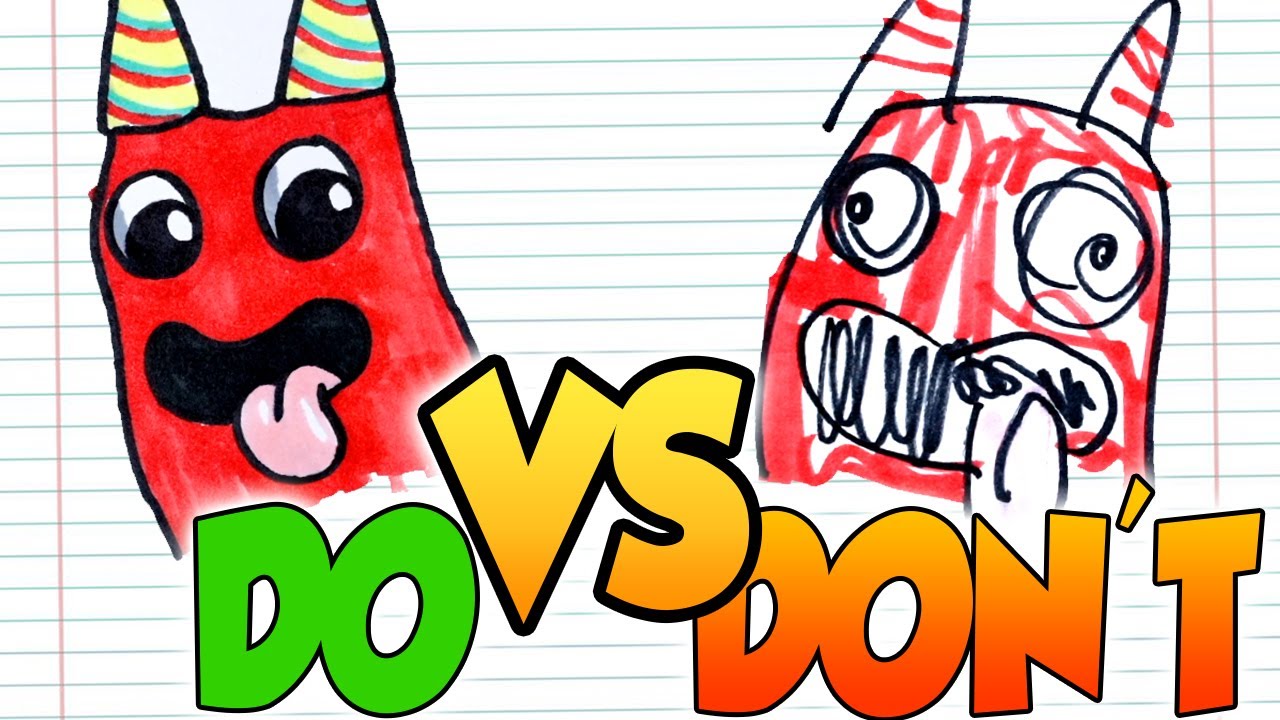 DOs & DON'Ts Drawing GARTEN OF BANBAN In 1 Minute CHALLENGE!🏆