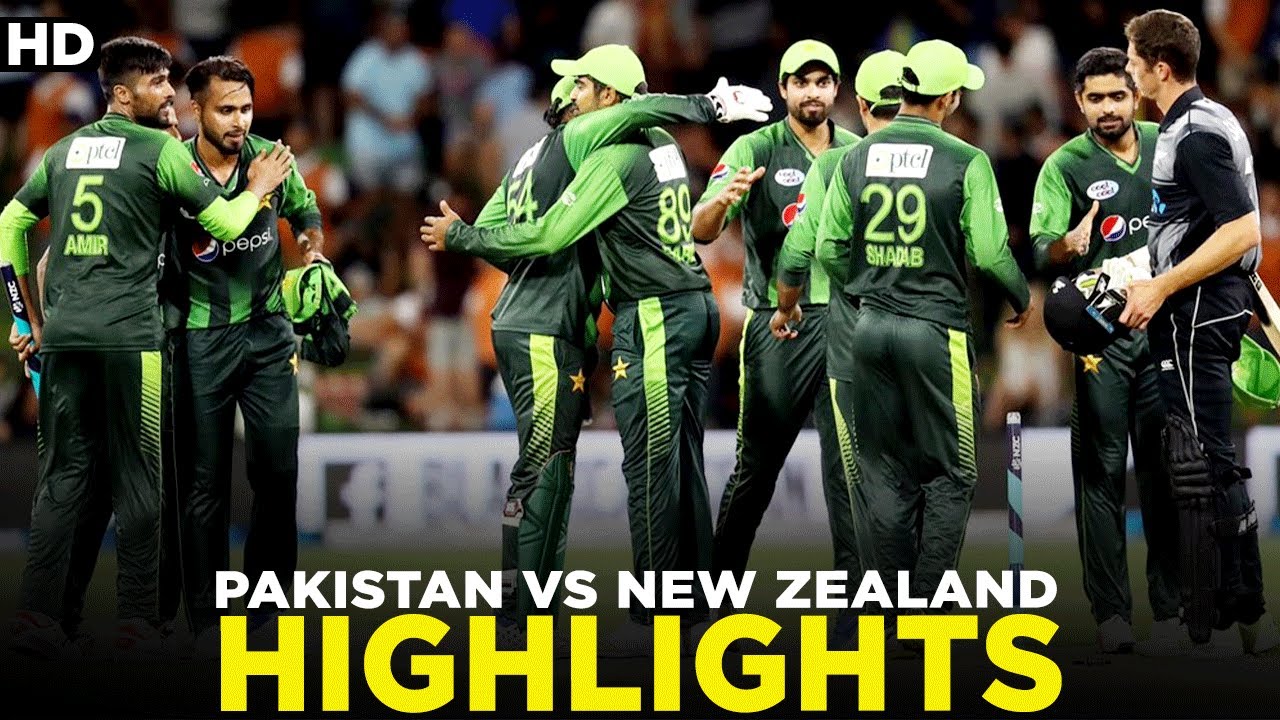 Highlights | Pakistan vs New Zealand | T20I | PCB | MA2A