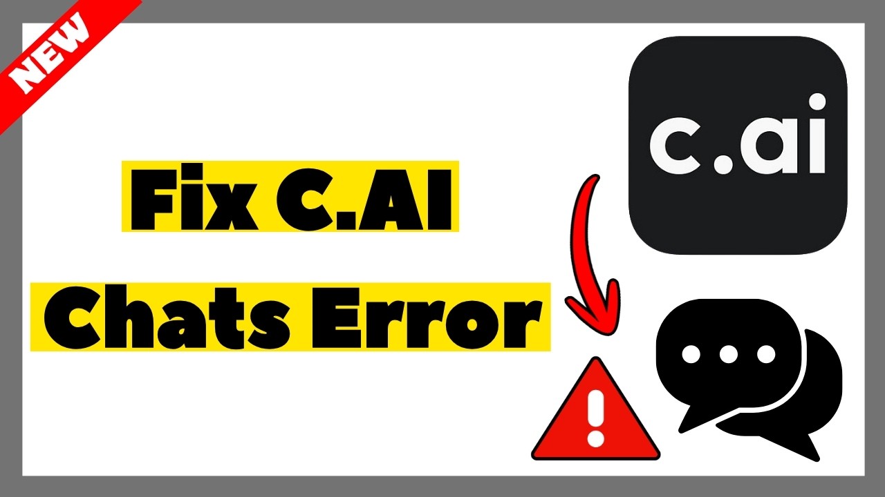 How to Fix Character.AI Chats Error (Full Tutorial 2026)