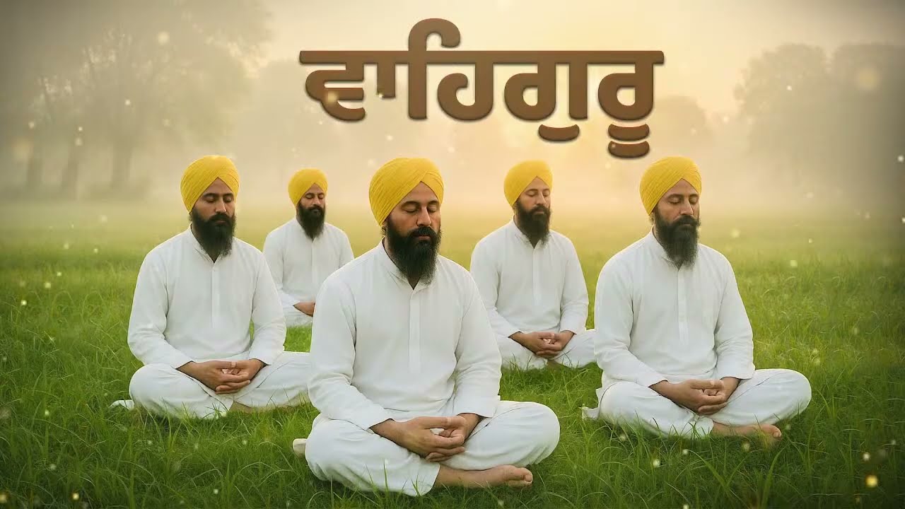 Waheguru Naam Simran Abheyas | ਵਾਹਿਗੁਰੂ ਸਿਮਰਨ | वाहेगुरु सिमरन | Soothing Waheguru Simran v-1
