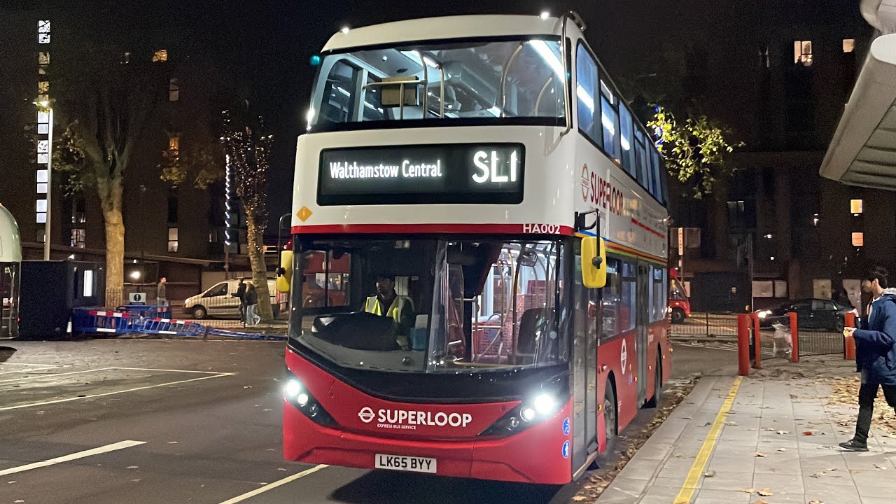 *NEW SUPERLOOP ROUTE* Route SL1. North Finchley - Walthamstow Central Bus Station. Arriva London