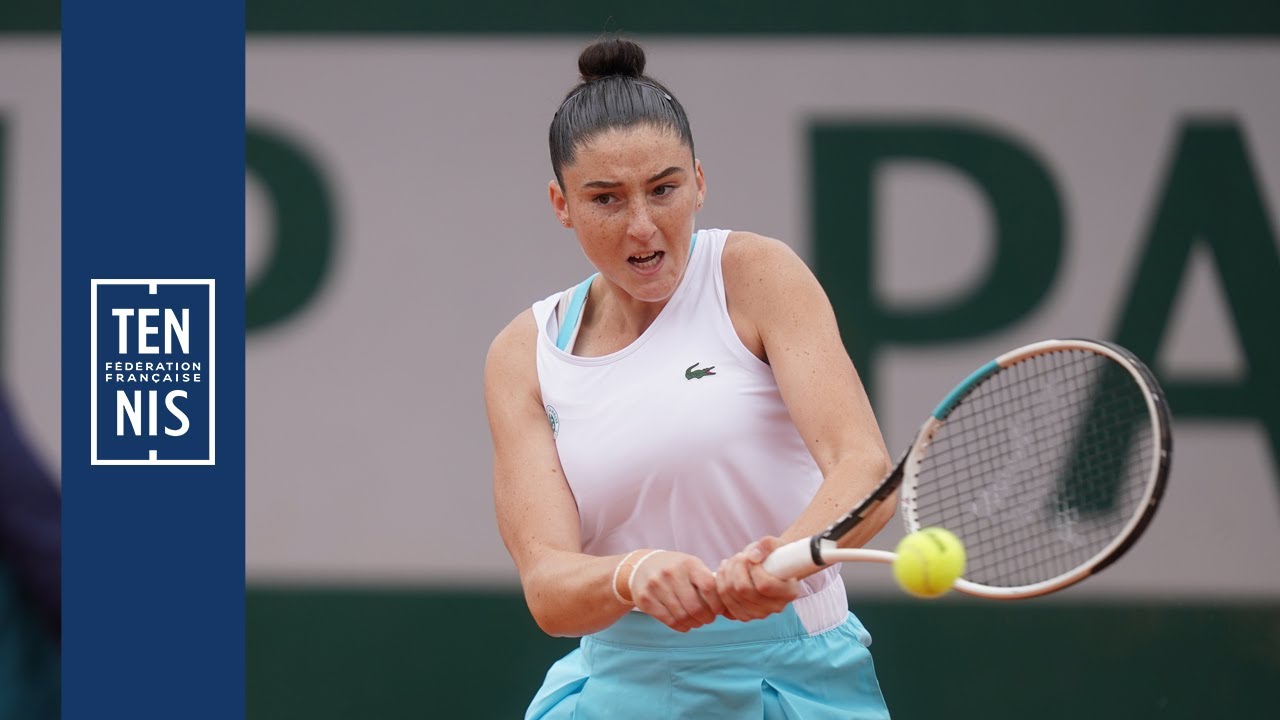 Elsa Jacquemot vs Alina Charaeva - Temps forts de la finale Roland-Garros Juniors 2020 | FFT