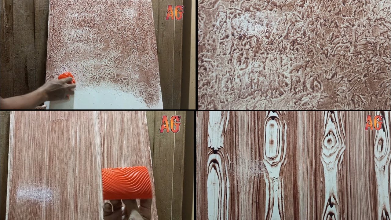 ORANG AWAM PUN PASTI BISA || CARA MUDAH CAT MOTIF BATIK DAN CAT MOTIF KAYU