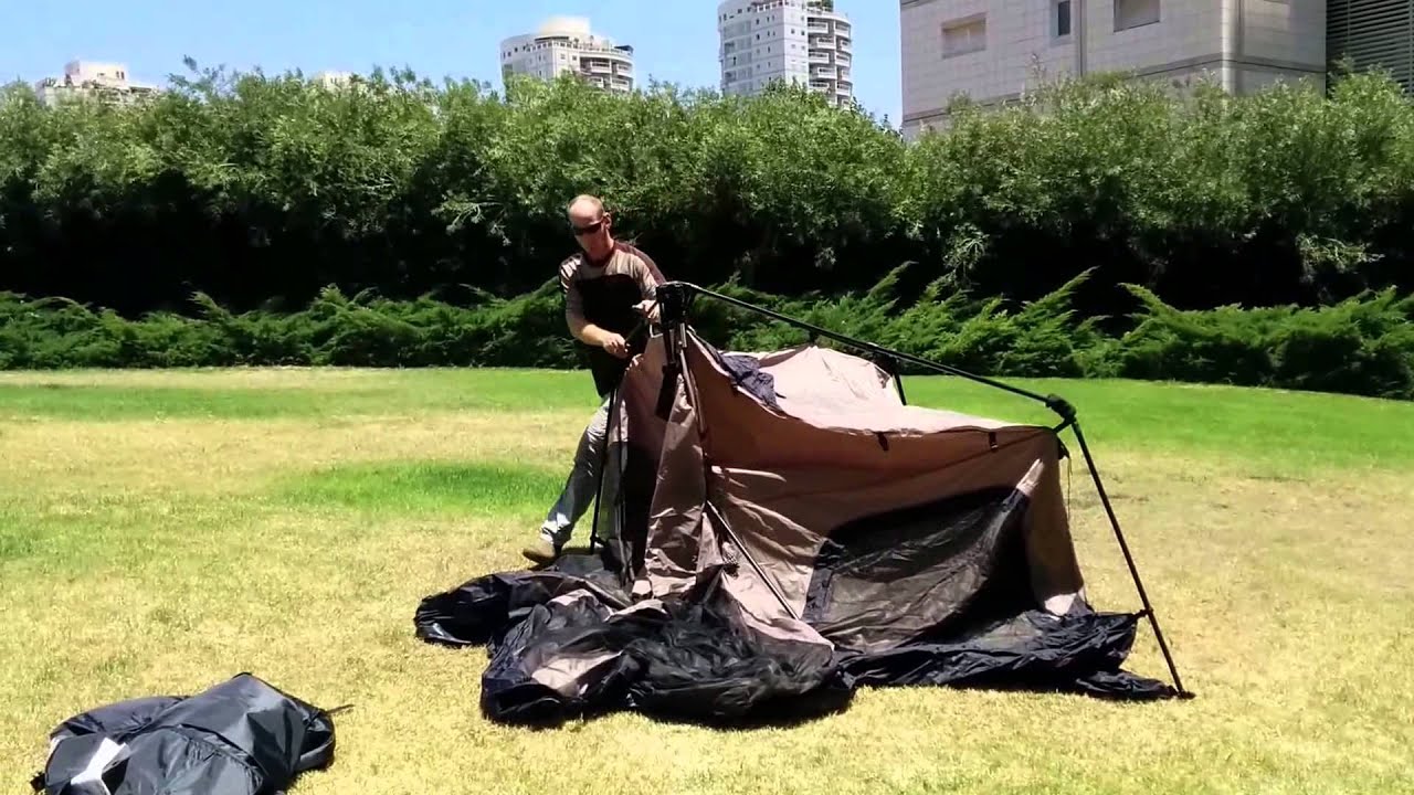אוהל בן רגע קולמן לשמונה אנשים במבצע בחגור שופס