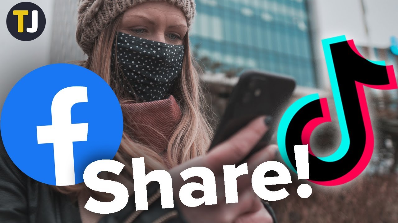 Как поделиться видео из TikTok на Facebook