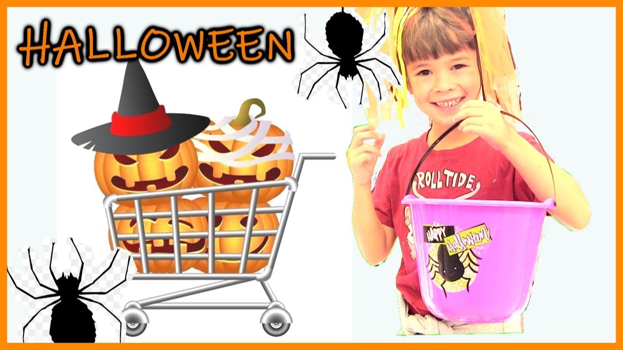 Bé Peanut Đi Mua Đồ Trang Trí Halloween - mua sắm halloween Hoá Trang Halloween (PEANUT'S VLOG)