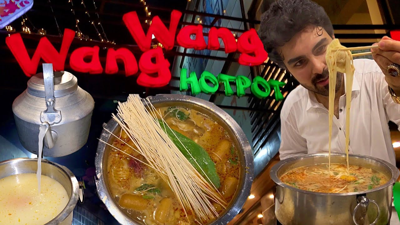 We make our own soup in a Restaurant | Wang Wang Hotpot