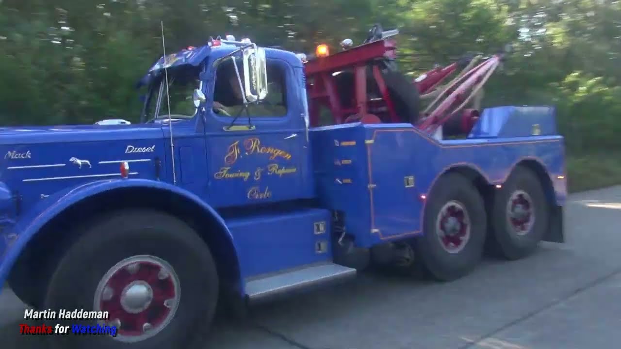 AANKOMST Mack en SPECIAAL zwaar transport