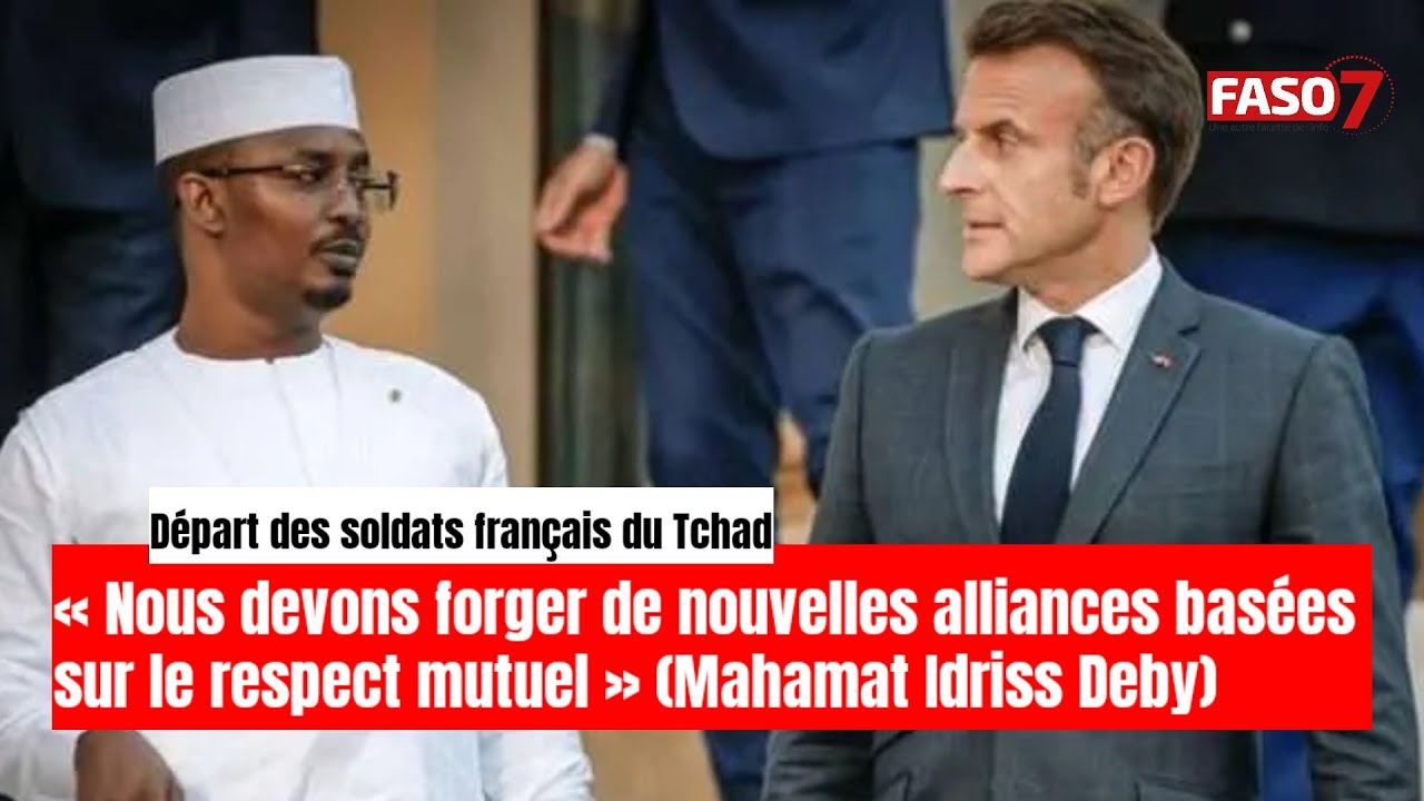 Le Tchad célèbre le départ des soldats français de son territoire