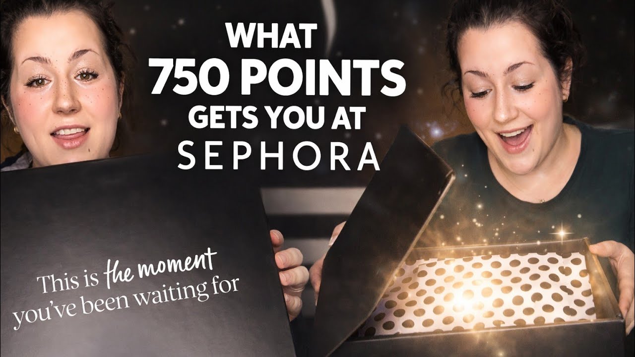 What 750 Points got me @Sephora 🤯🎇🔥 #sephora #unboxing #rewards #free #trending #fyp #viral #blowup 