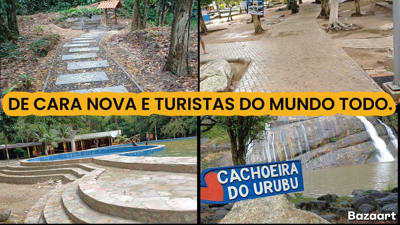 CACHOEIRA DO URUBU EM PRIMAVERA-PE. PREFEITURA INVESTE E ATRAI MULTIDÕES 