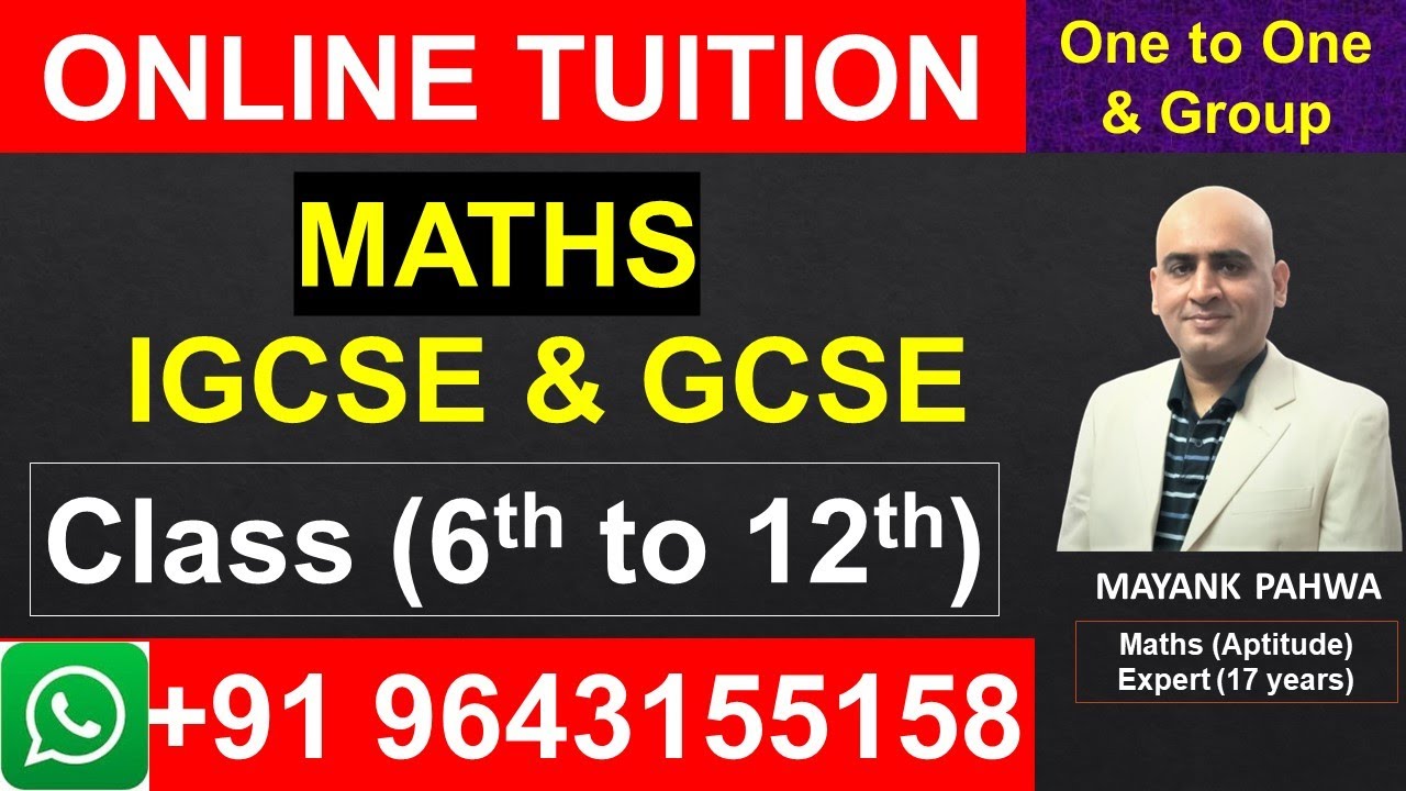 Online tuition for igcse|online maths tuition for igcse