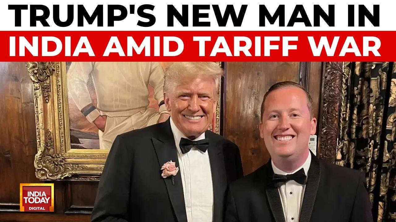 Trump Nominates Personnel Aide Sergio Gor As Ambassador To India Amid Tariff Showdown | India Today