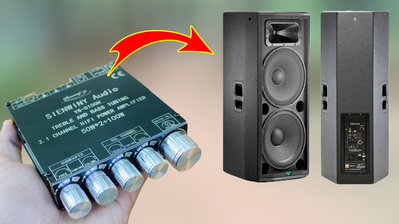 Ampli Gì Bé Xíu Mà Mạnh Quá, Kiểu Này Chế Loa Quá Khỏe Luôn