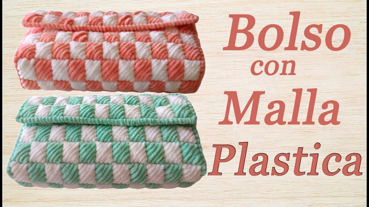 Tutorial Bolso con Malla Plastica/Canvas