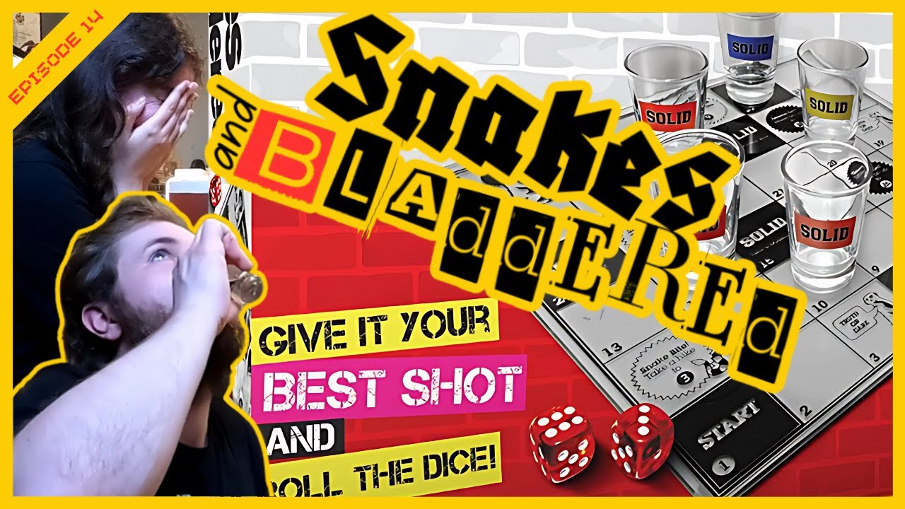 Snakes and Bladdered! (Adult Drinking Game)