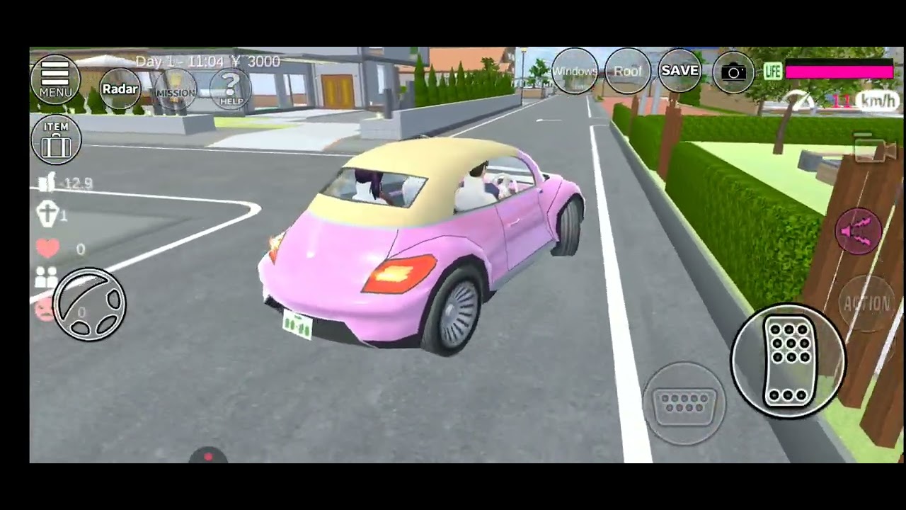 SakuRa school game#vairlyoutube#Gamezoon#