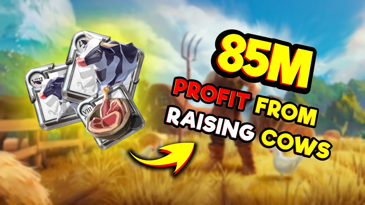 BIG PROFIT FROM RAISING COWS | ISLAND GUIDE | ALBION ONLINE