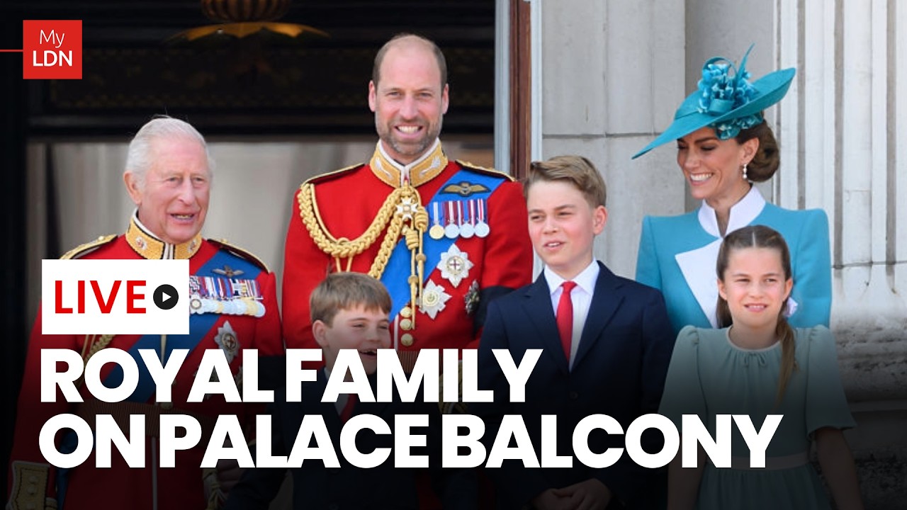 LIVE Royal Family make Buckingham Palace balcony appearance and RAF Flypast 2026