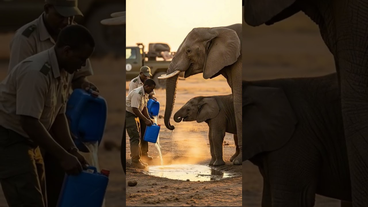 The Water That Saved Them 💧🐘 | Elephant Rescue in the Drought
