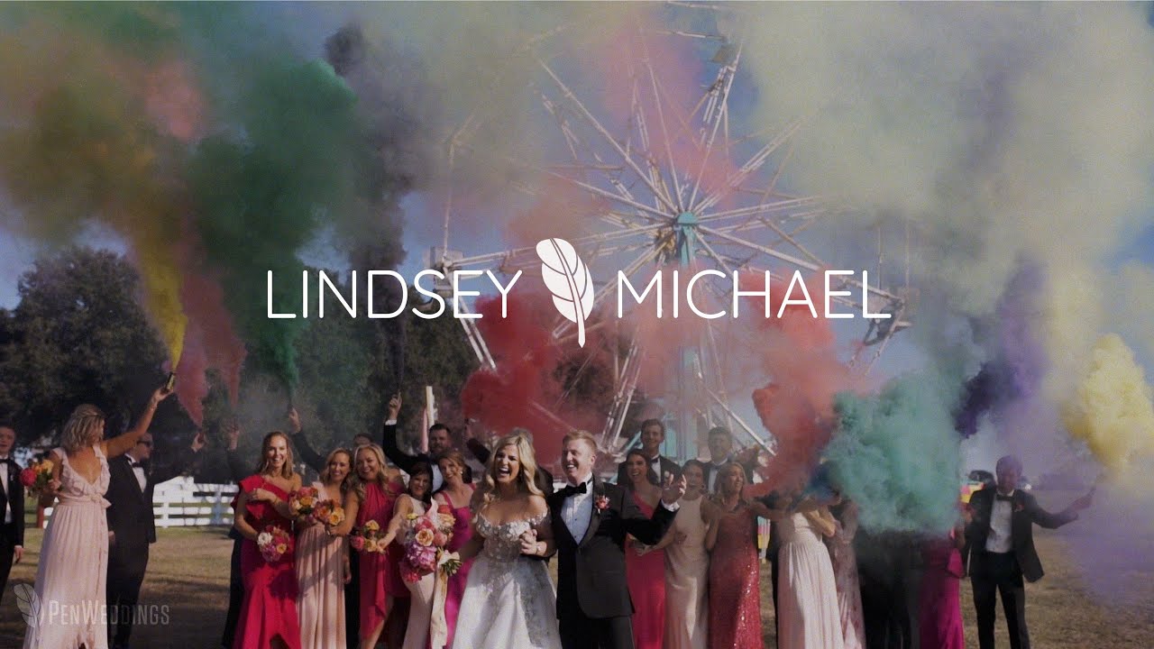 Colorful, Christ-centered wedding | Texas wedding video | Groom cries when he sees his bride
