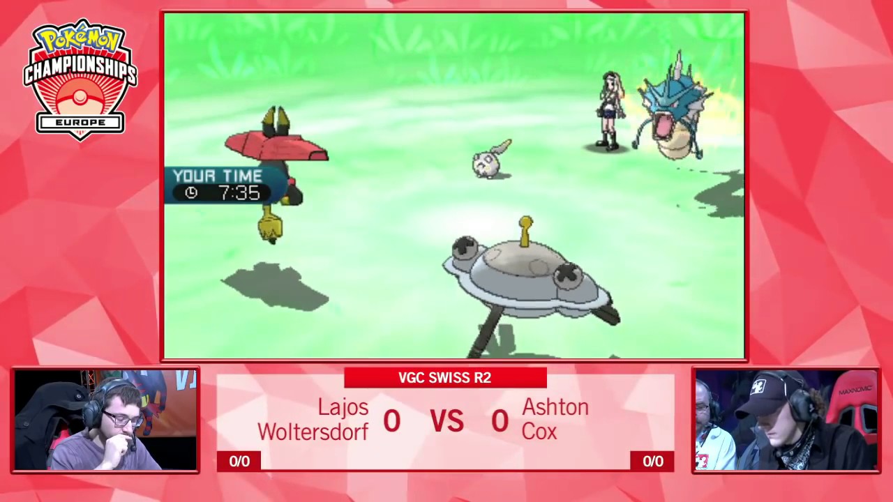 Lajos woltersdorf vs Ashton cox Pokemon VGC 2017 European International Championships