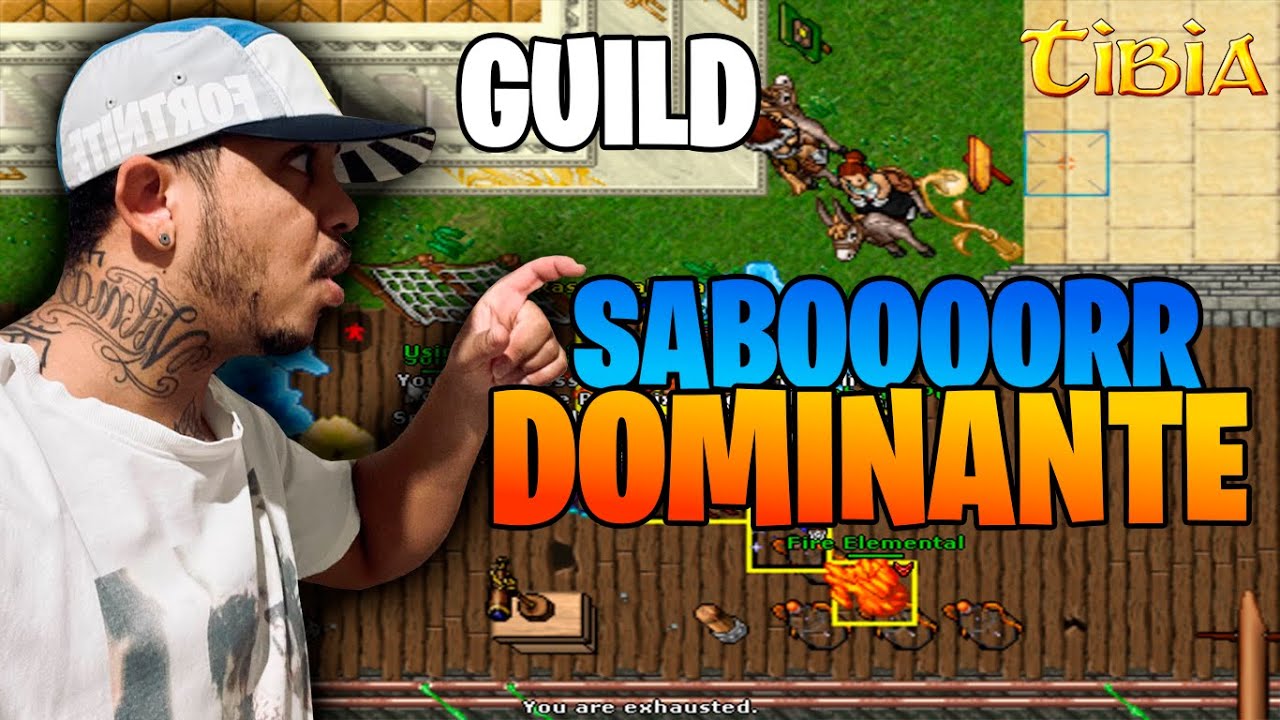 GUILD SABOOOOOR DOMINANTE!!!    !service  - Tibia Global  - DRACOBRA #tibiaglobal   #tibia