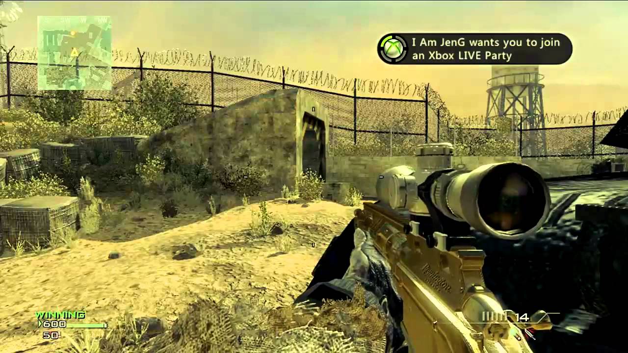 Quickscoping trash talker - 1v1 style