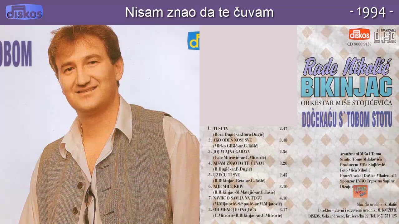 Rade Nikolic Bikinjac - Ti si ta - (Audio 1994) - CEO ALBUM