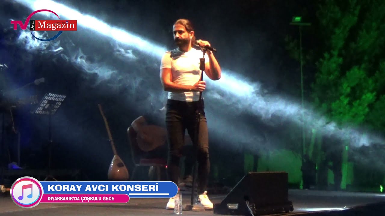 KORAY AVCI DİYARBAKIR'DA KONSER VERDİ