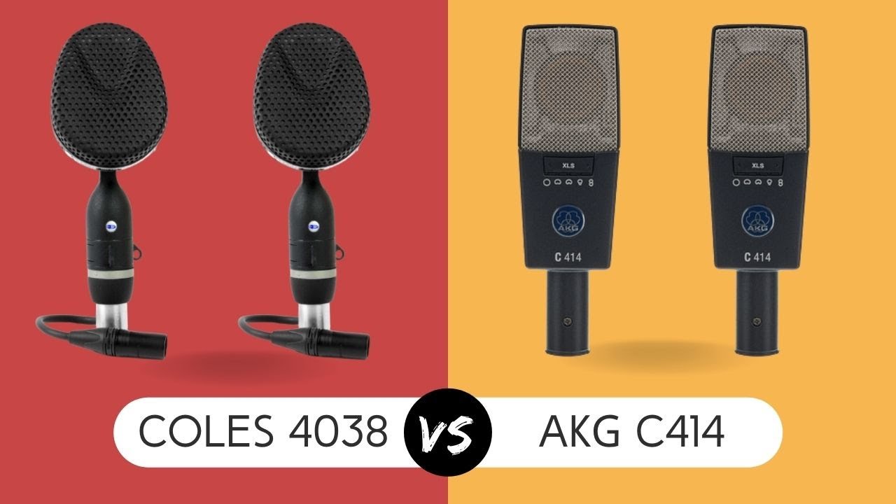 Coles 4038 Vs AKG C414 - Who Wins?