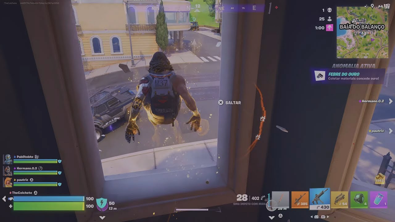 [C7:S1] Fortnite Trocação - Acorda, Samurai! Temos uma Cidade Para Queimar! [Johnny Silverhand Skin]