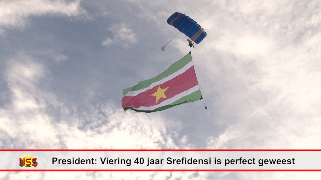 President: Viering 40 jaar Srefidensi is perfect geweest