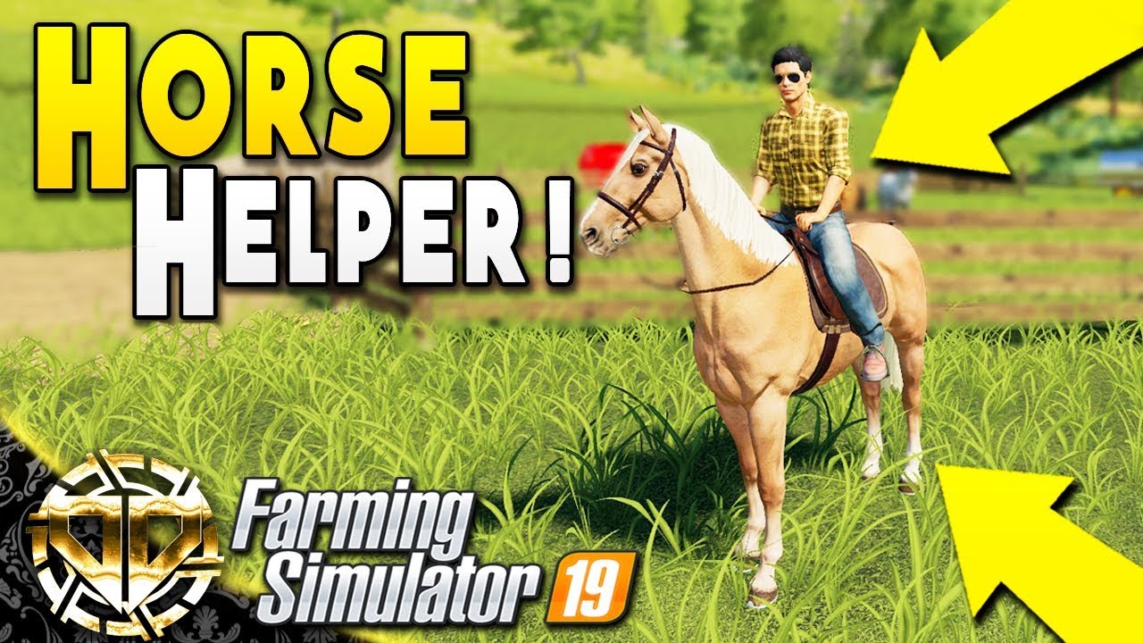 HORSE HELPER : MAKE MILLIONS FROM HORSES : Farming Simulator 19 Gameplay : Ravenport EP 13