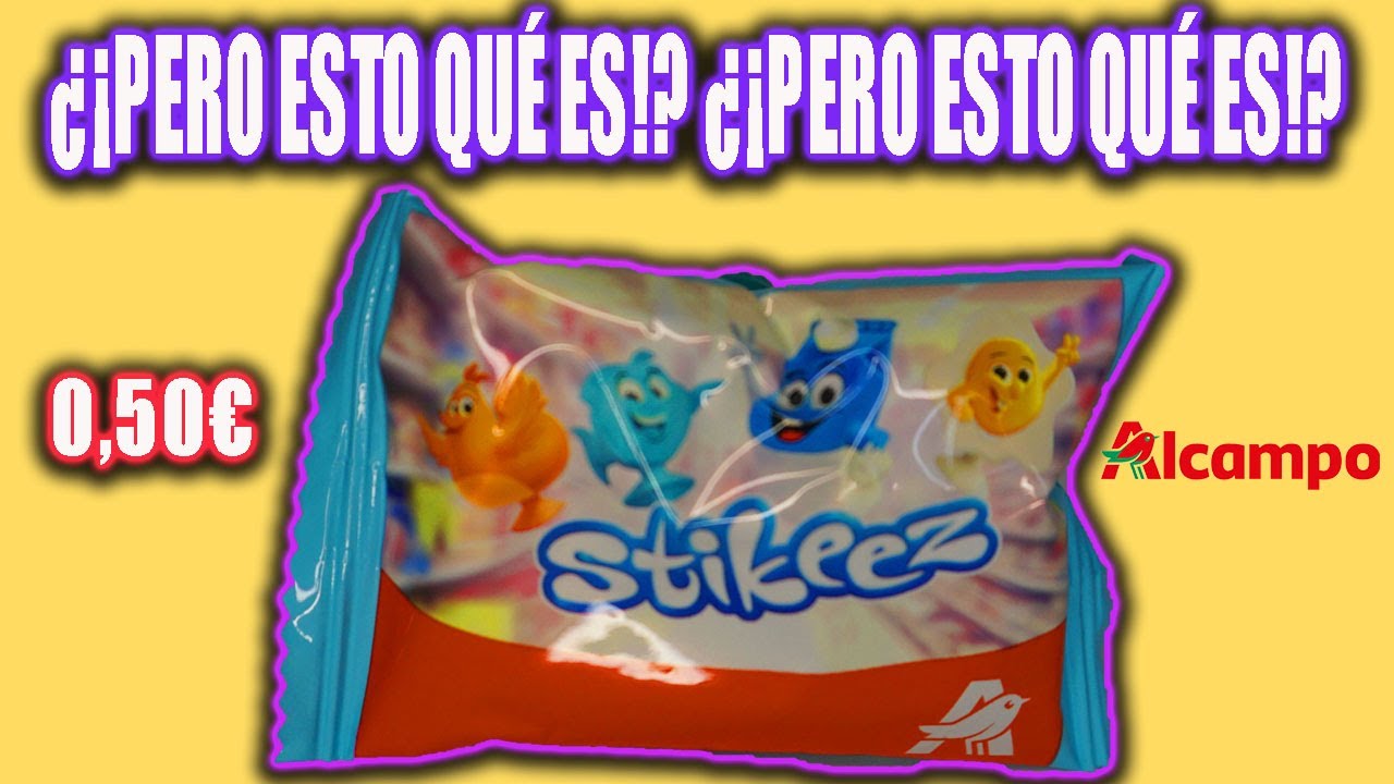 Llegan a ALCAMPO Los STIKEEZ | ¿QUÉ Son y CÓMO se Consiguen?
