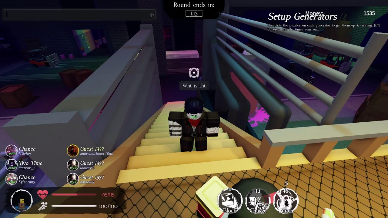 JASON'S BUFF IN FORSAKEN (IS FRIDAY 13TH)