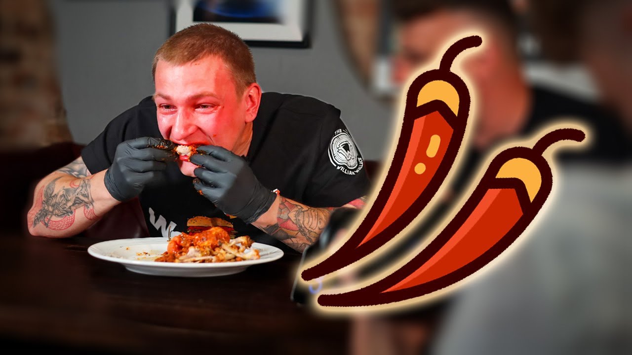 Pokonał 🌶 PIEKIELNIE OSTRE skrzydełka! | Głód vs Chef S02E04