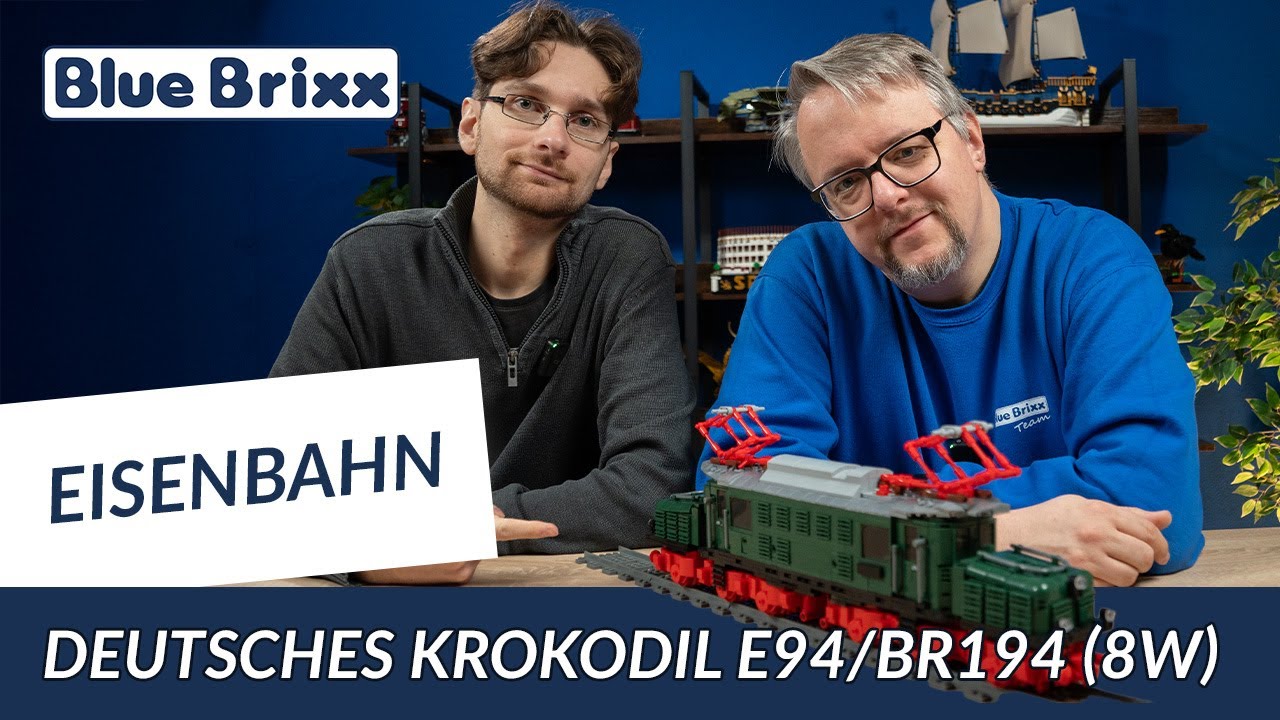 Deutsches Krokodil E94/BR194 (8w) von BlueBrixx