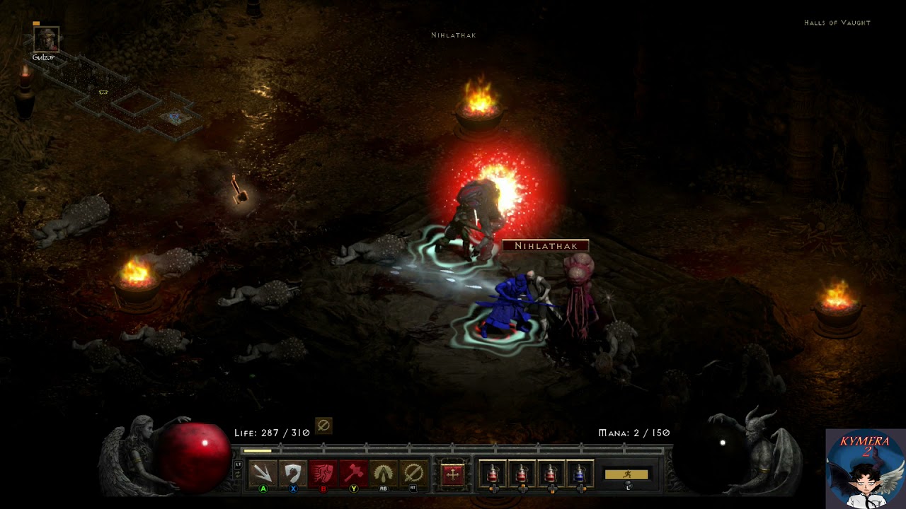 Diablo 2 Resurrected Nihlathak Fight