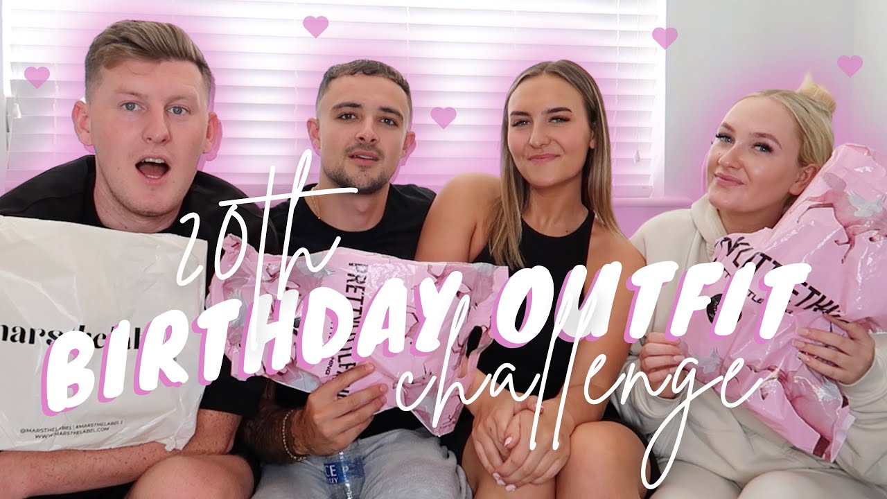 20TH BIRTHDAY OUTFIT CHALLENGE!!