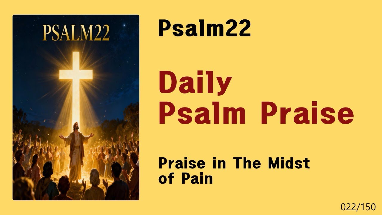 [Daily Psalm Praise] Psalm22-Praise in The Midst of Pain