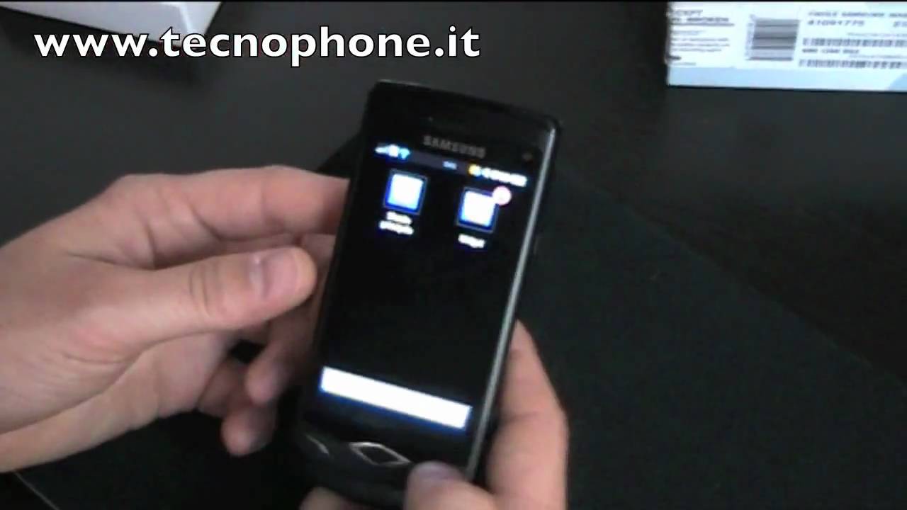 Unboxing e Prime impressioni Samsung Wave by tecnophone.it