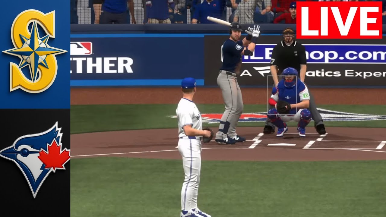 🔴 LIVE : Toronto Blue Jays vs Seattle Mariners |Oct 12th ALCS POSTSEASON |MLB THE SHOW 25 SIMULATION