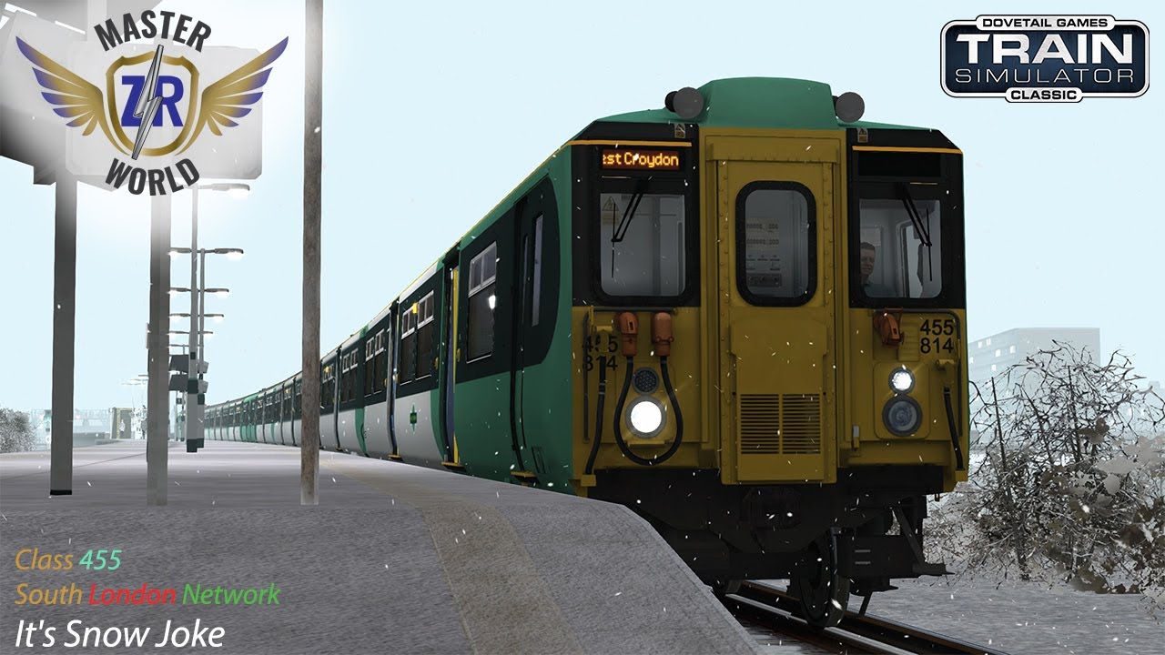 It's Snow Joke - South London Network - Class 455 - Train Simulator Classic