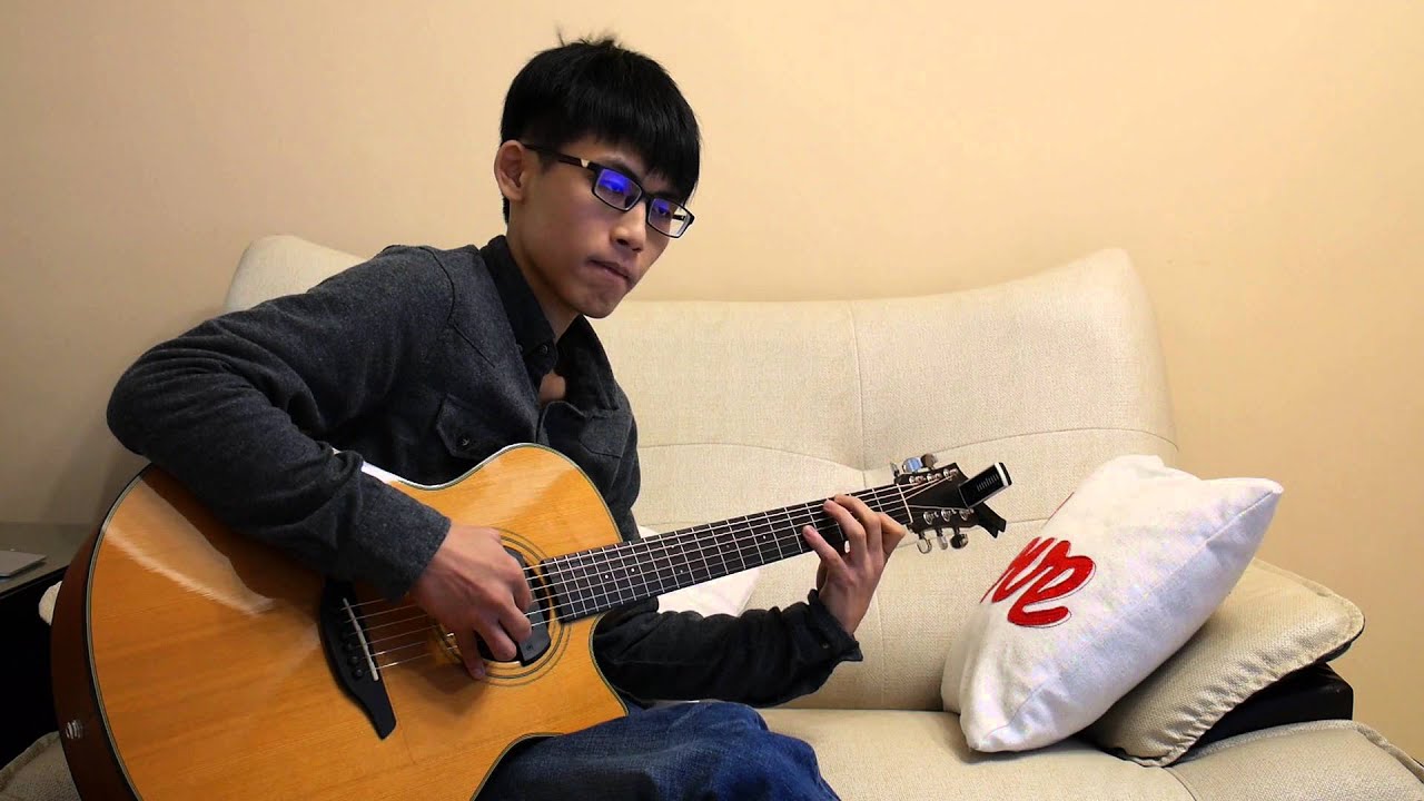 徐佳瑩 - 失落沙洲 (acoustic guitar solo)